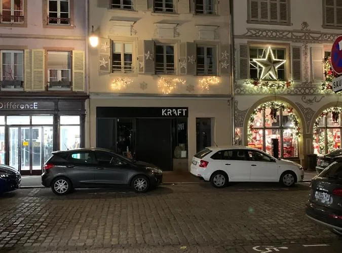 Des 2 Tetes Апартаменти Кольмар