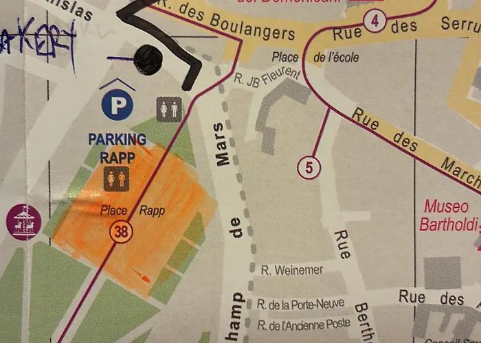 Апартаменти Des 2 Tetes Кольмар